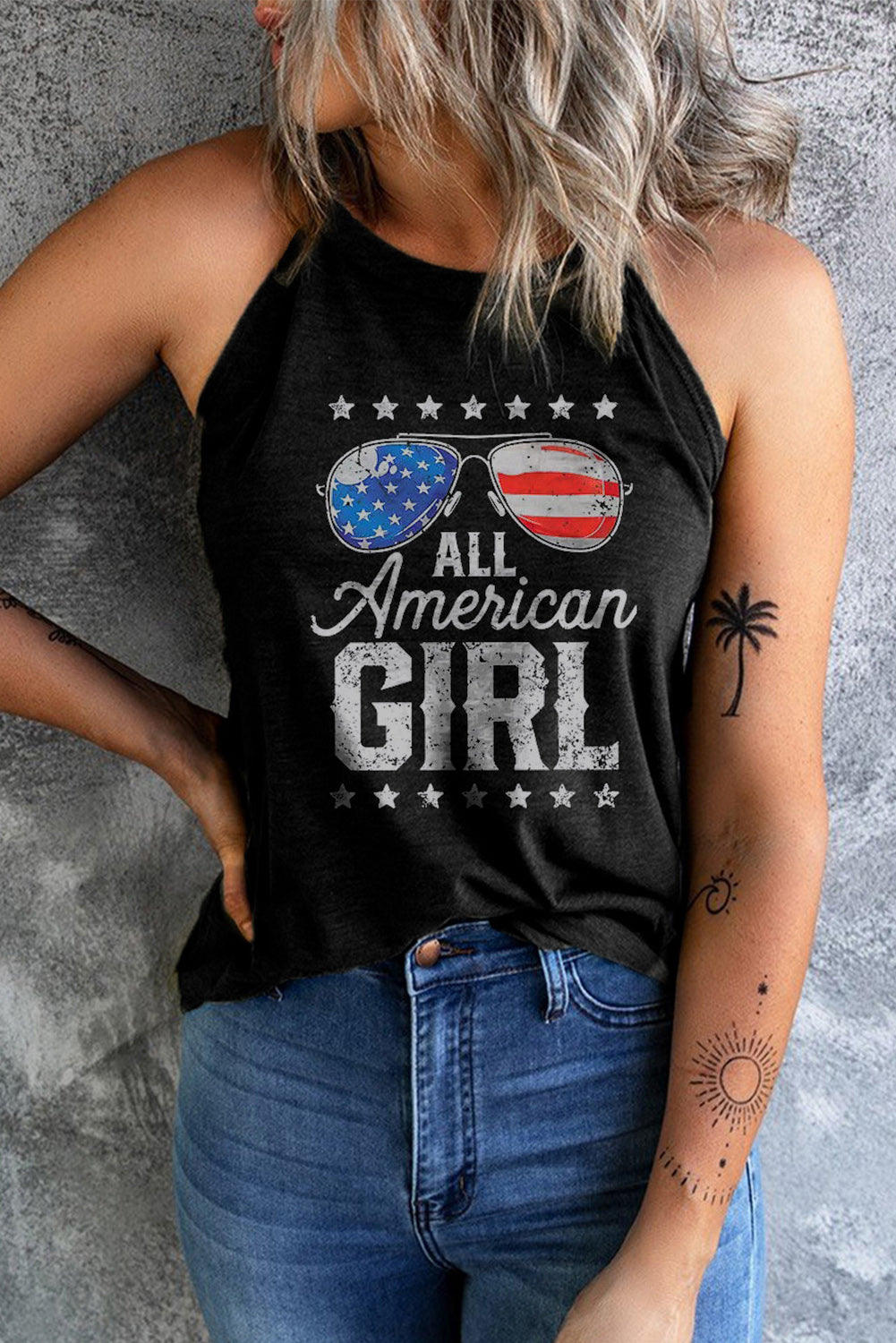 God Bless America All American Girl Tank