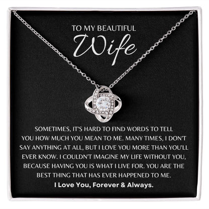 My Beautiful Wife | Hard To Find Words