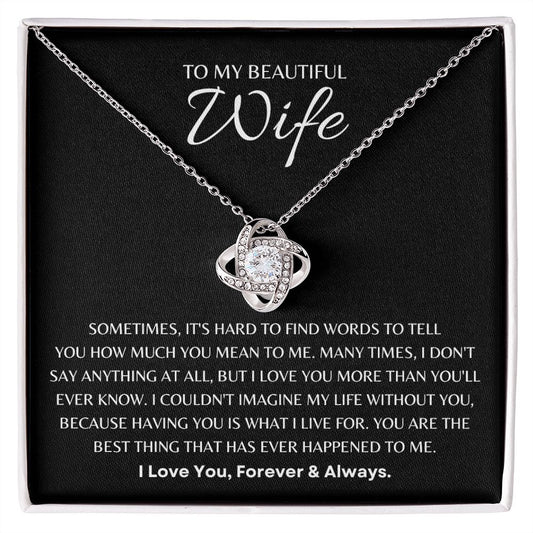 My Beautiful Wife | Hard To Find Words
